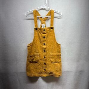 Max‎ Studio Girl's Mustard Jumper Dress - Size 4T
